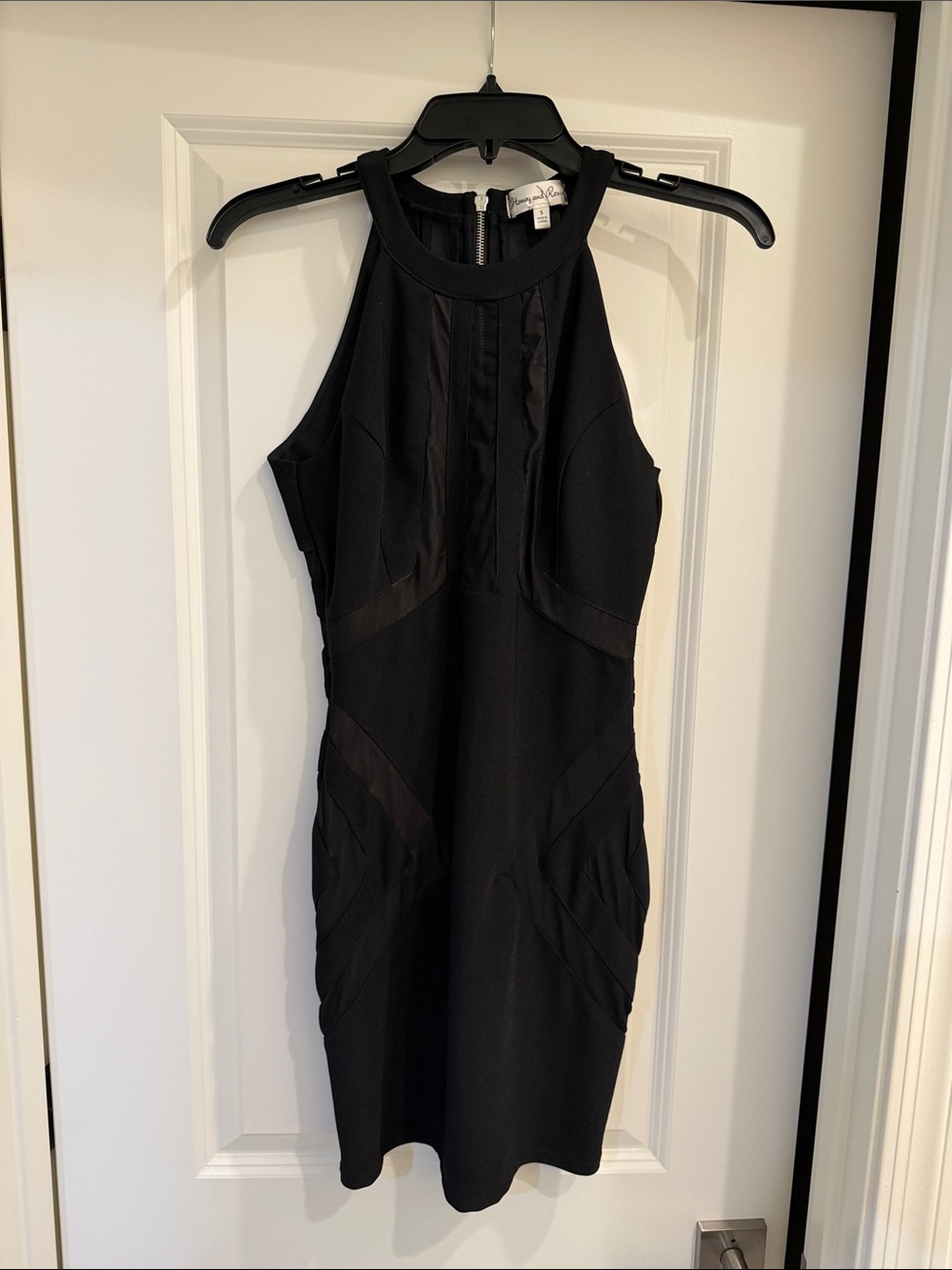 Sleeveless Black Cocktail Dress
